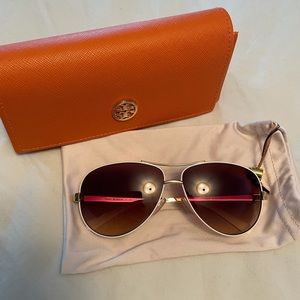 Tory Burch aviator sunglasses